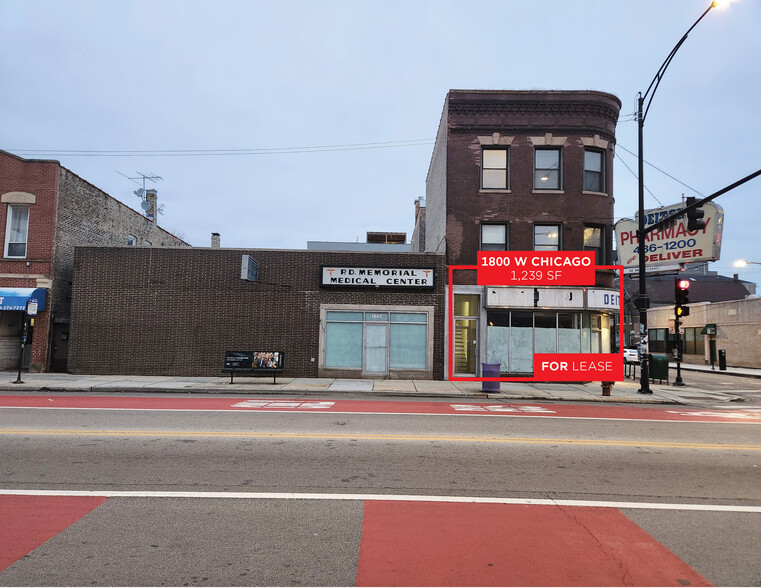 1800 W Chicago Ave, Chicago, IL for lease - Building Photo - Image 2 of 3