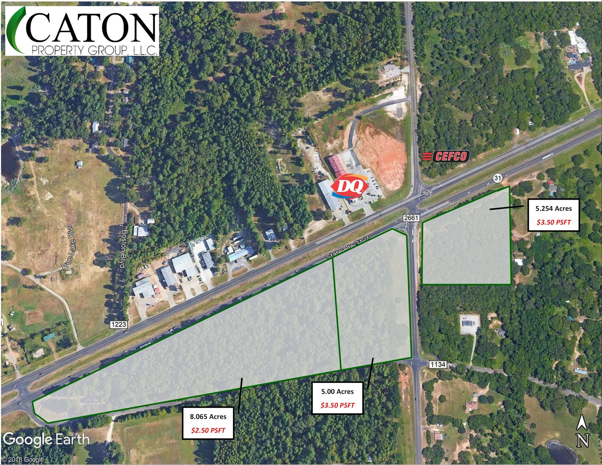 Hwy 31 & FM 2661, Tyler, TX 75709