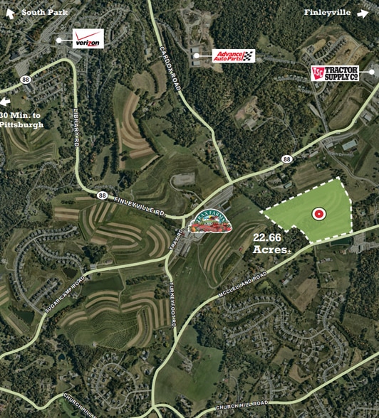 McCelland Rd, Finleyville, PA for sale - Building Photo - Image 1 of 1