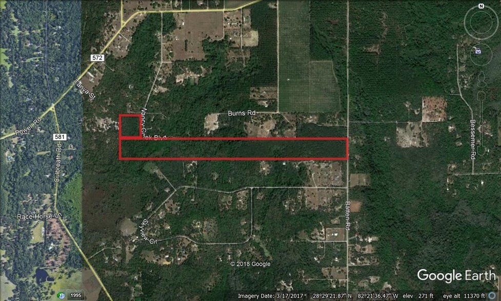 00 Batten Rd, Brooksville, FL for sale - Aerial - Image 1 of 4