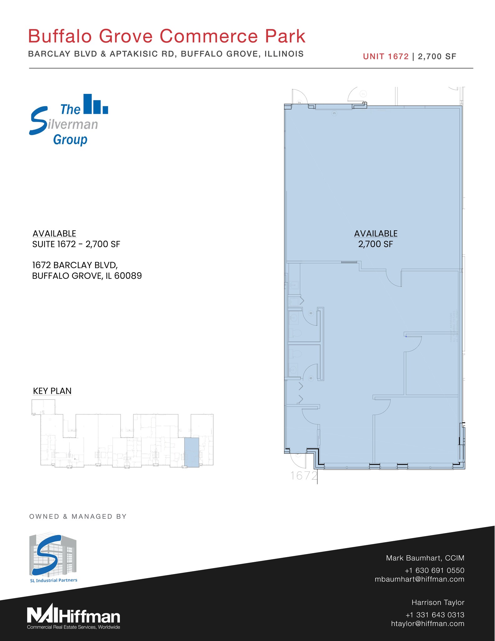 1530-1558 Barclay Blvd, Buffalo Grove, IL for lease Site Plan- Image 1 of 1