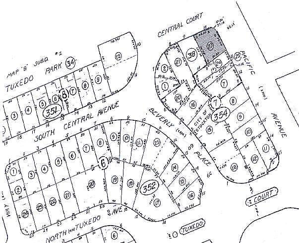 2363 Pacific Ave, Stockton, CA for sale - Plat Map - Image 2 of 6