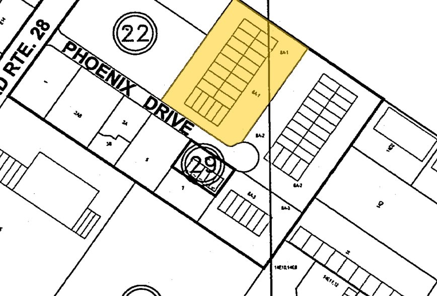 8600-8624 Phoenix Dr, Manassas, VA for lease - Plat Map - Image 3 of 4