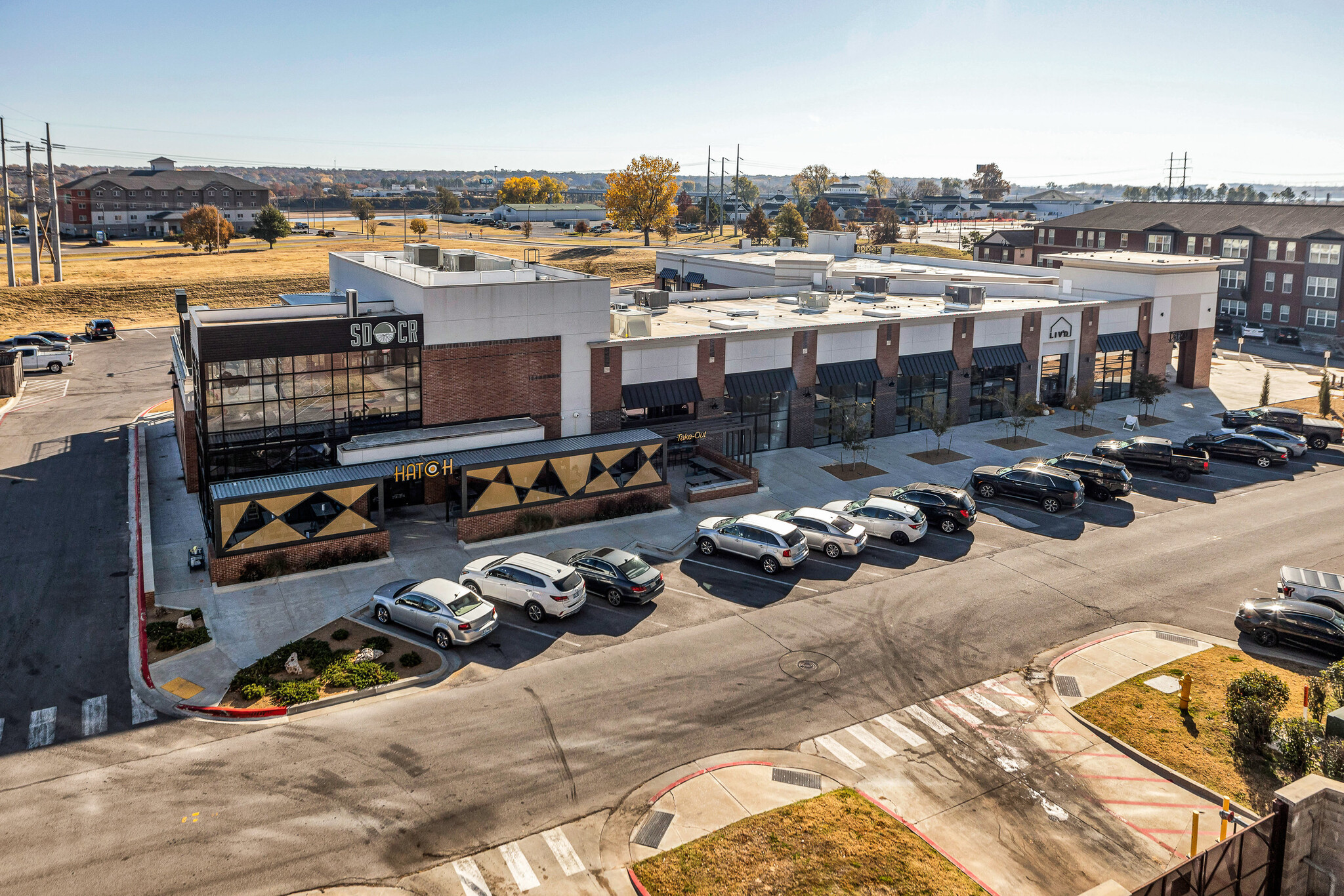 161 S Riverfront Dr, Jenks, OK for lease Building Photo- Image 1 of 9