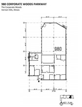 950-990 Corporate Woods Pky, Vernon Hills, IL for lease Floor Plan- Image 1 of 1