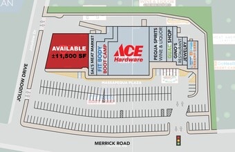 5117-5139 Merrick Rd, Massapequa, NY for lease Site Plan- Image 2 of 2