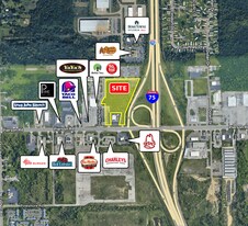 7.4 Acres – NWC of Pierson Road & I-75 - Land