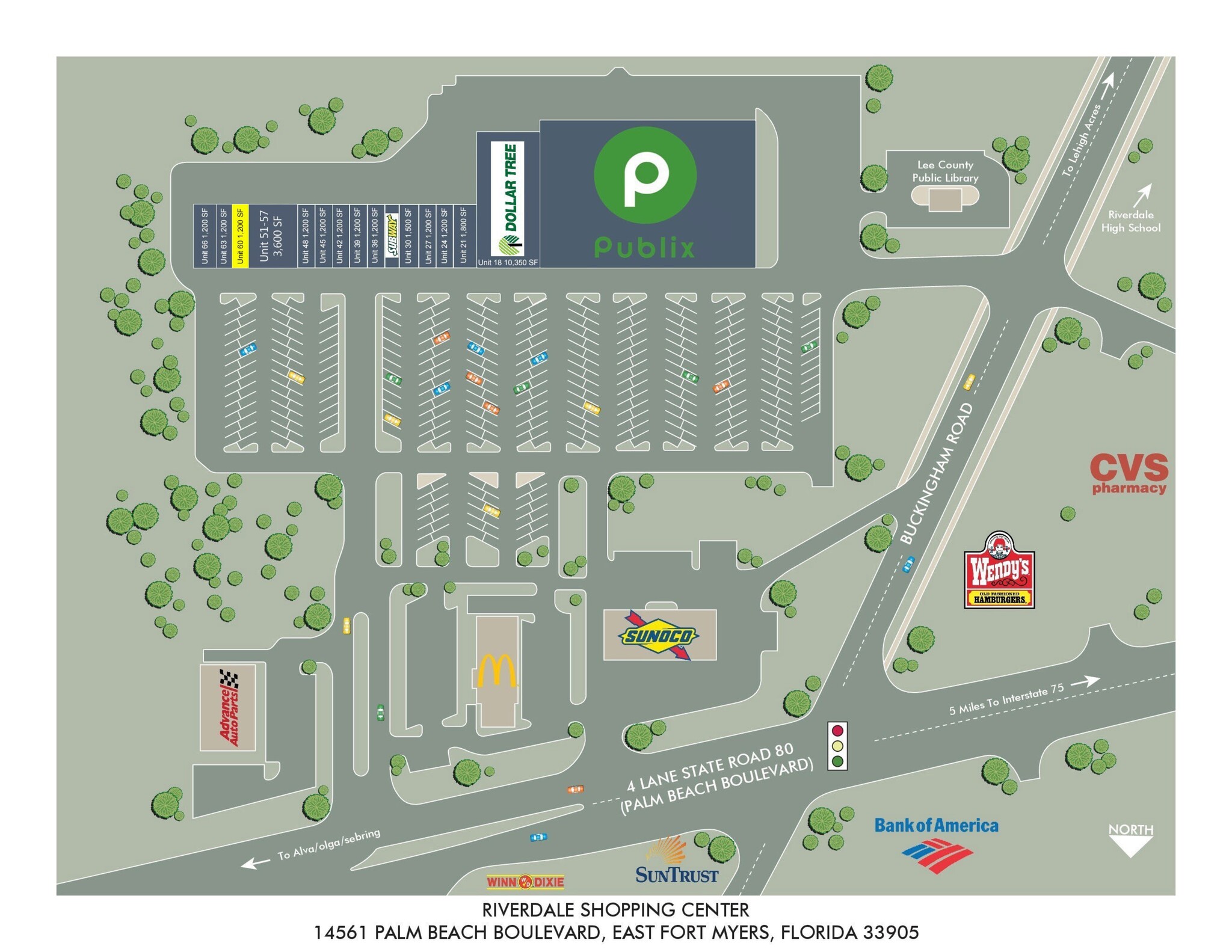 14561 Palm Beach Blvd, Fort Myers, FL for lease Site Plan- Image 1 of 2