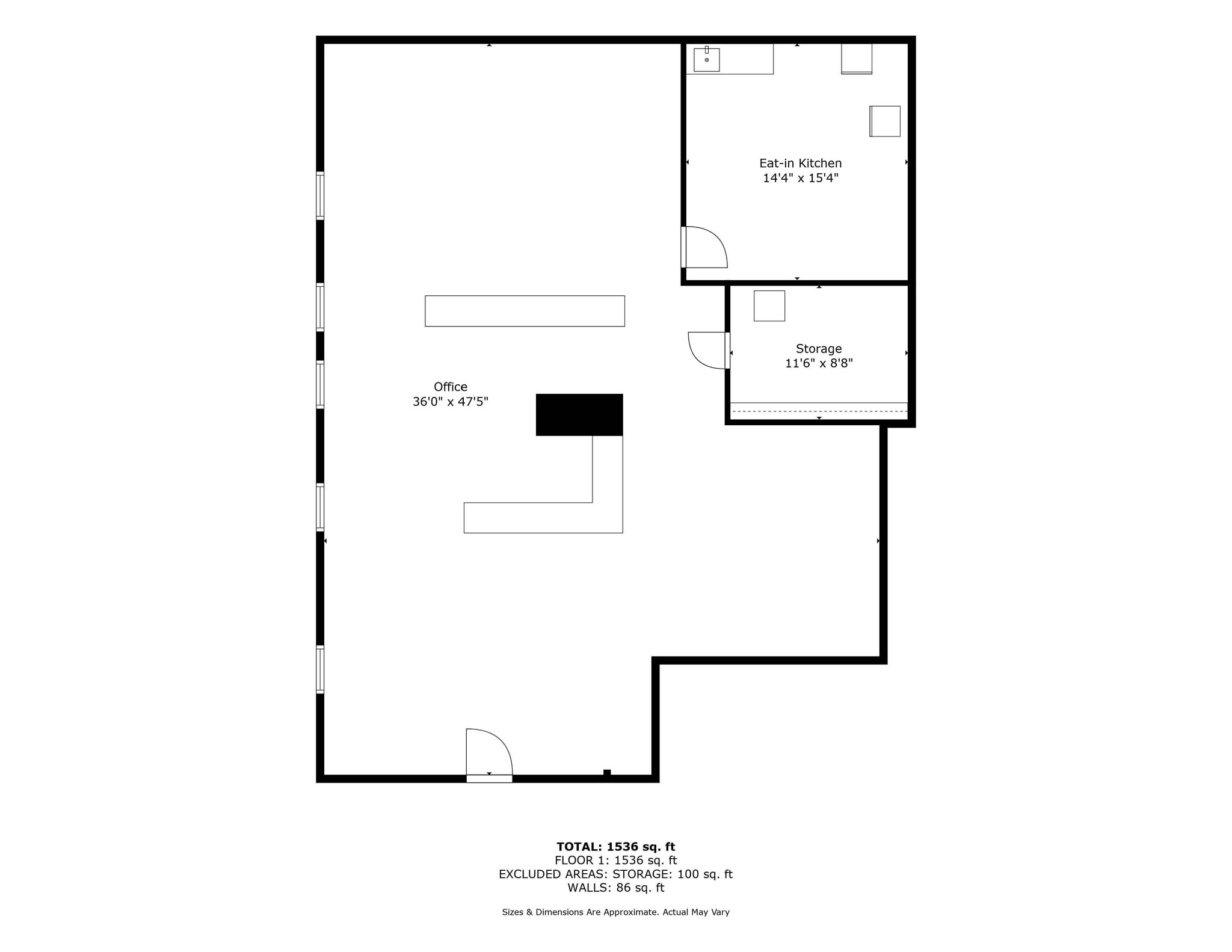 140 Commonwealth Ave, Danvers, MA for lease Floor Plan- Image 1 of 1