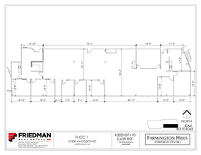 21800 Haggerty Rd, Northville, MI for lease Floor Plan- Image 2 of 3