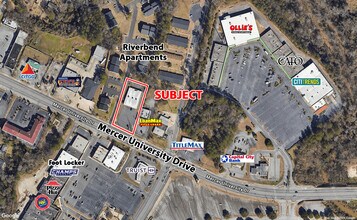 3627 Mercer University Dr, Macon-Bibb, GA - AERIAL  map view - Image1