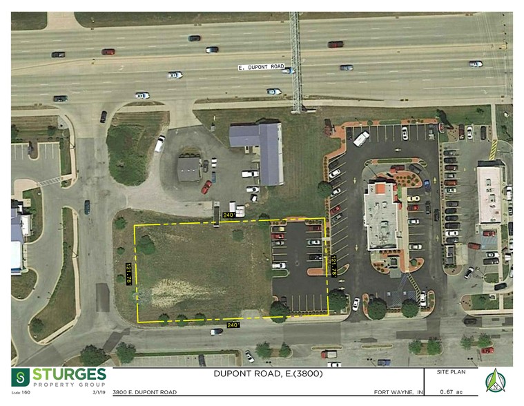 3800 E Dupont Rd, Fort Wayne, IN for sale - Site Plan - Image 2 of 2