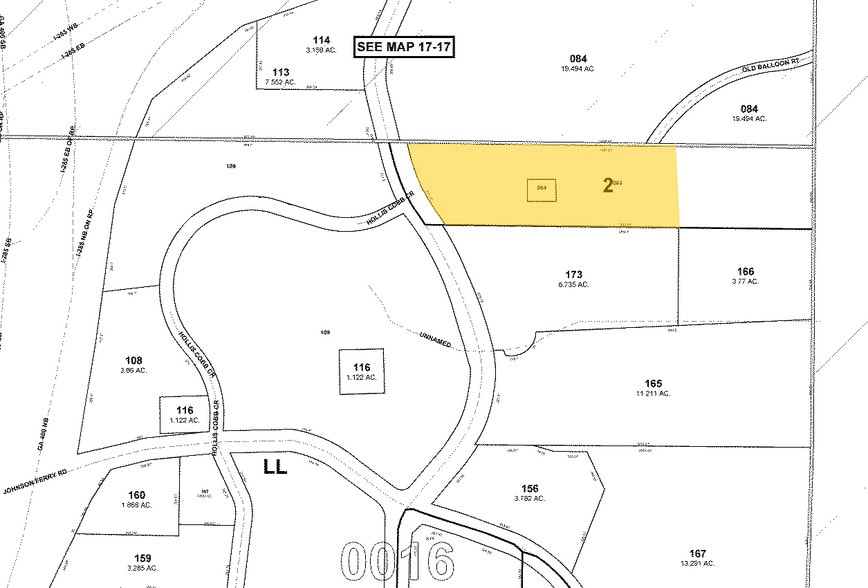 5673 Peachtree Dunwoody Rd NE, Atlanta, GA for lease - Plat Map - Image 2 of 17