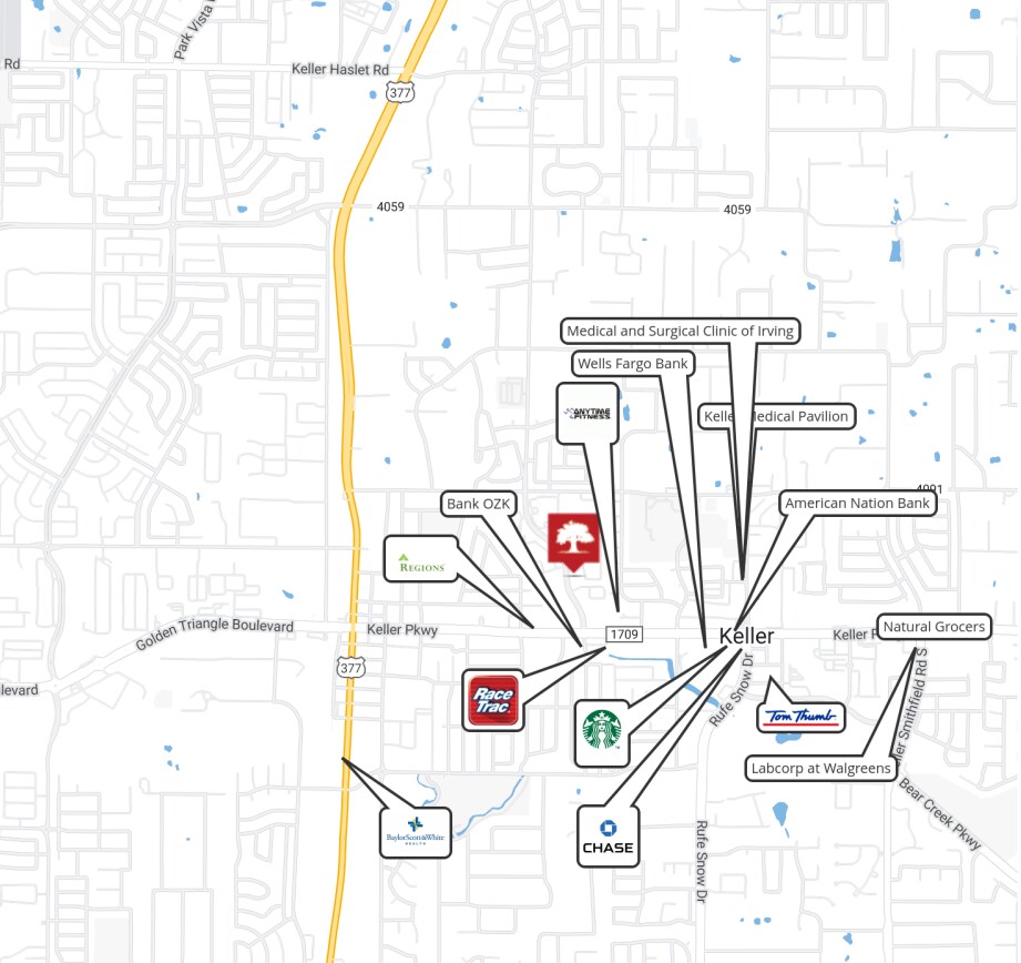 201 Bourland Rd, Keller, TX 76248 Stoneglen Office Park