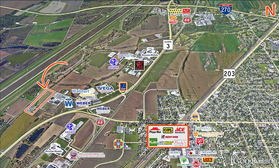 464 W Pontoon Rd, Granite City, IL for lease - Building Photo - Image 2 of 4