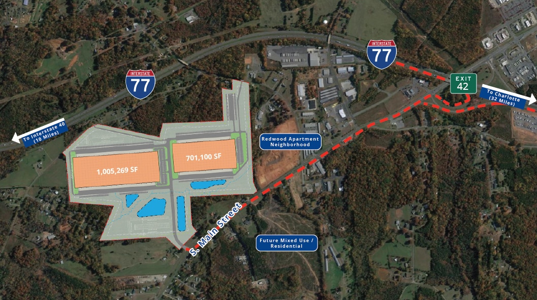 Trackside Drive, Troutman, NC for sale Building Photo- Image 1 of 2