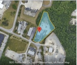 1820 Ruffin Mill Cir, South Chesterfield, VA - AERIAL  map view