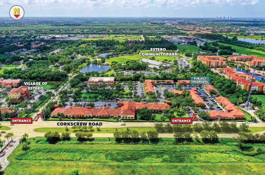 9200 Estero Park Commons Blvd, Estero, FL for lease - Aerial - Image 2 of 2