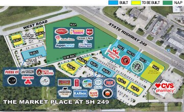 12625 Tomball Pky, Houston, TX - Aerial map view