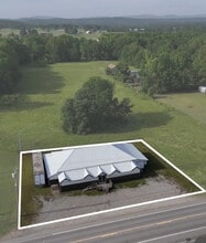 2206 W Main St, Clarksville, AR - AERIAL  map view
