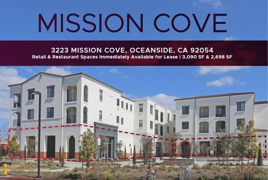 3233 Mission Cove Way, Oceanside, CA for lease - Building Photo - Image 1 of 4