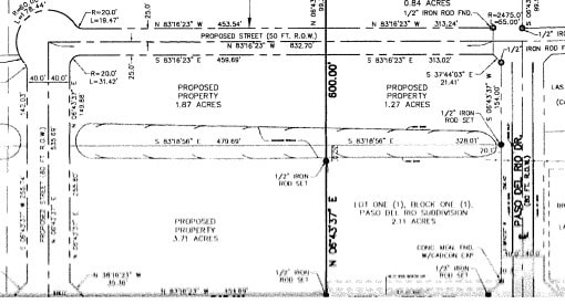 Carmen Ave & Cavasos Oltimo Rd, Brownsville, TX for sale - Site Plan - Image 2 of 2