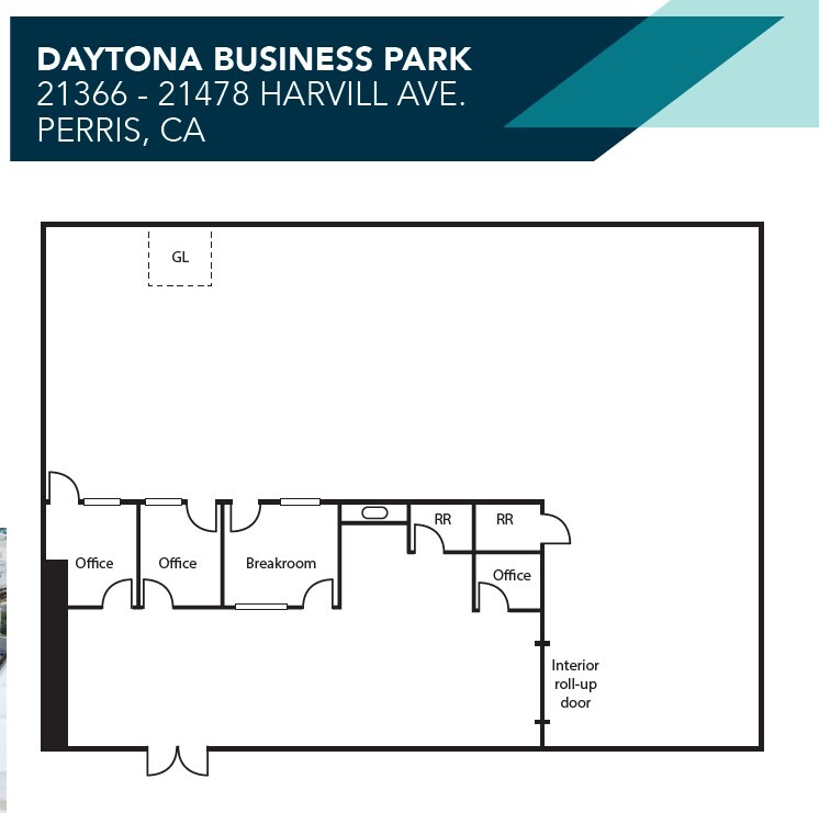 21398 Harvill Ave, Perris, CA for lease Floor Plan- Image 1 of 1