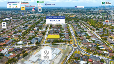45-47 Bardsley St, Sunshine West for lease Aerial- Image 2 of 3