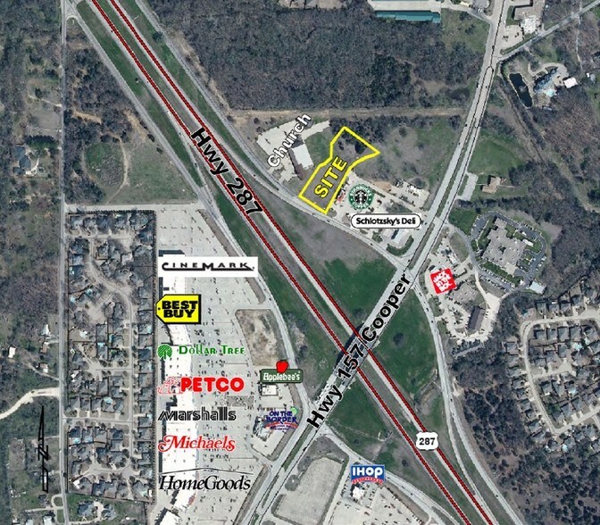 US Highway 287, Mansfield, TX for sale - Primary Photo - Image 1 of 1