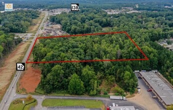 State Route 42, Stockbridge, GA - aerial  map view - Image1