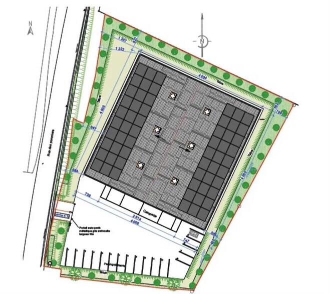 Rue Des Pommiers, Mâcon for lease - Site Plan - Image 2 of 2