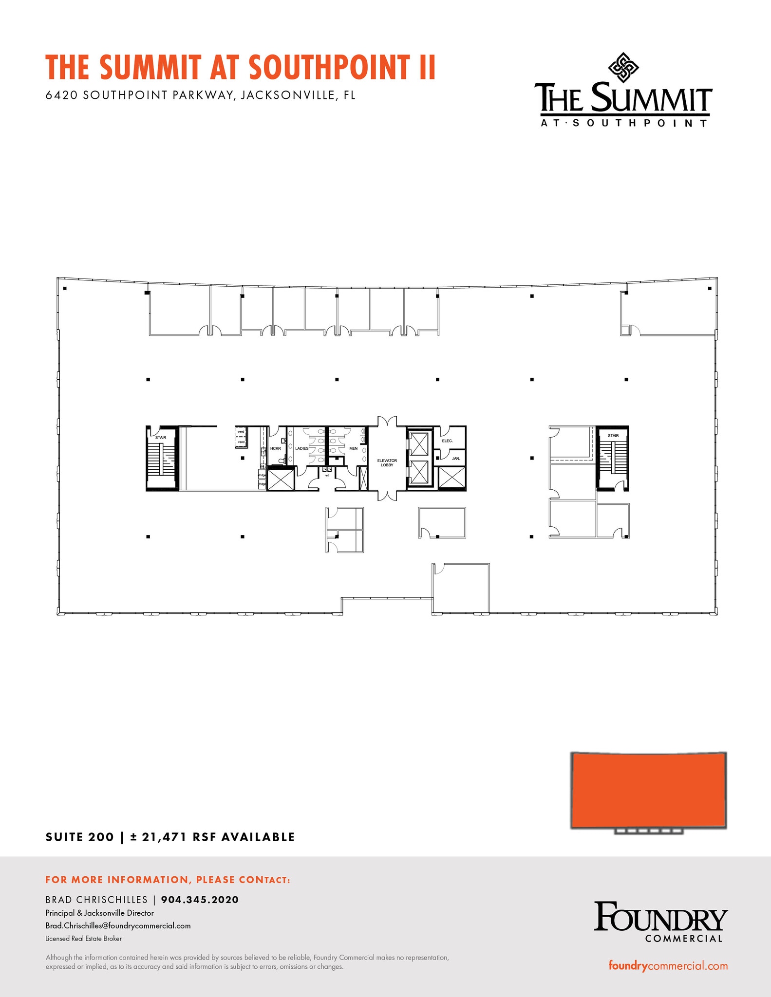 6420 Southpoint Pky, Jacksonville, FL for lease Floor Plan- Image 1 of 4