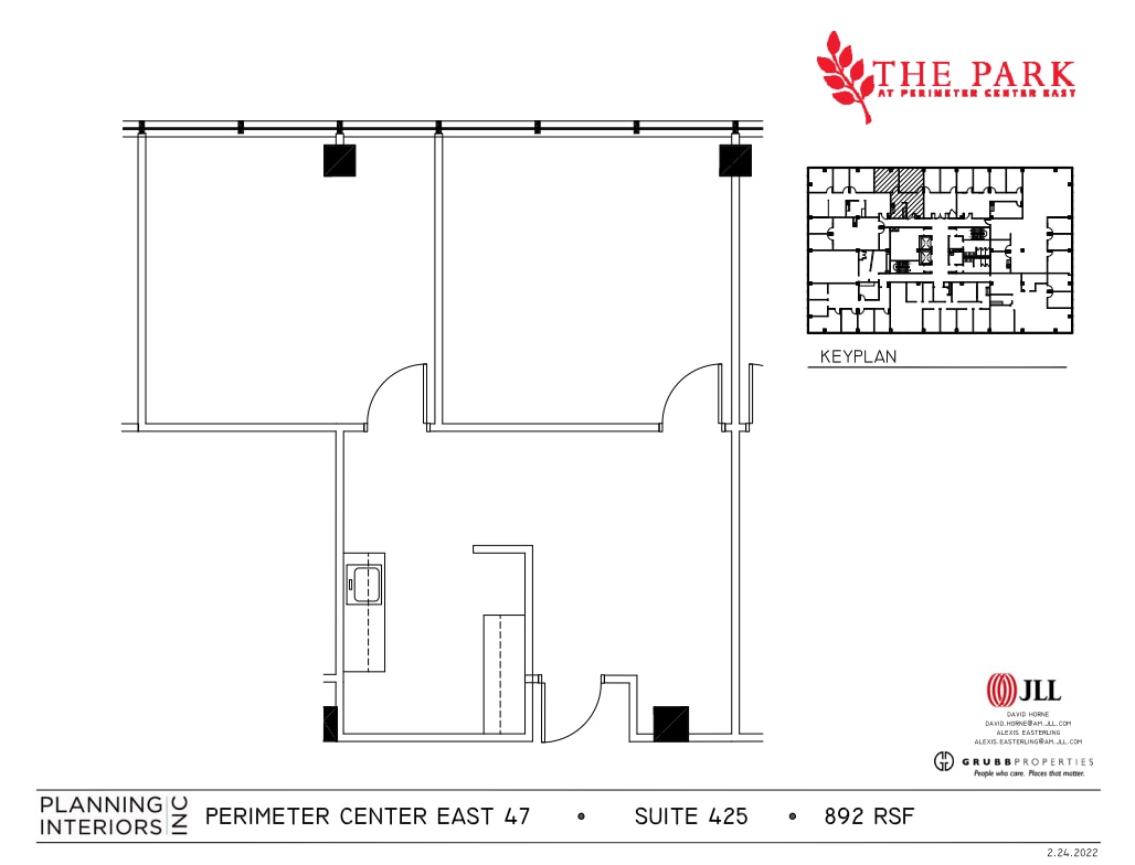 47 Perimeter Ctr E, Atlanta, GA for lease Floor Plan- Image 1 of 1