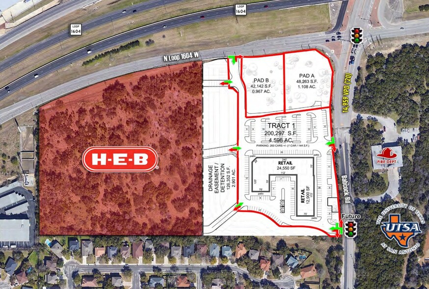 Babcock And Loop 1604 Rd, San Antonio, TX for lease - Site Plan - Image 3 of 7