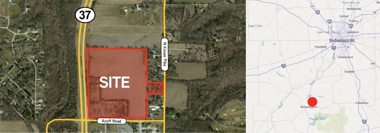 NEQ 37 & Acuff Rd, Bloomington, IN for sale Building Photo- Image 1 of 1