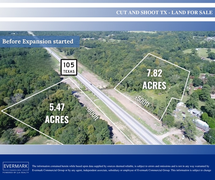 SH 105, Cut And Shoot, TX for sale - Aerial - Image 2 of 13