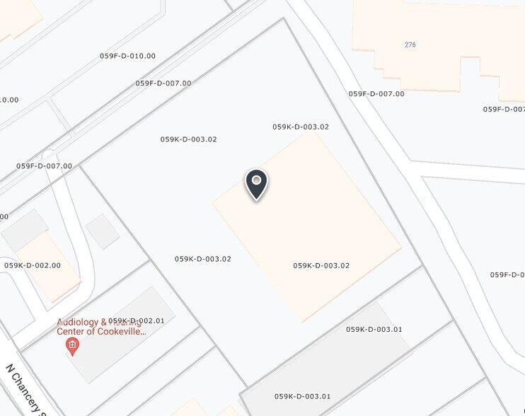 912 N Chancery St, McMinnville, TN for sale - Plat Map - Image 1 of 1