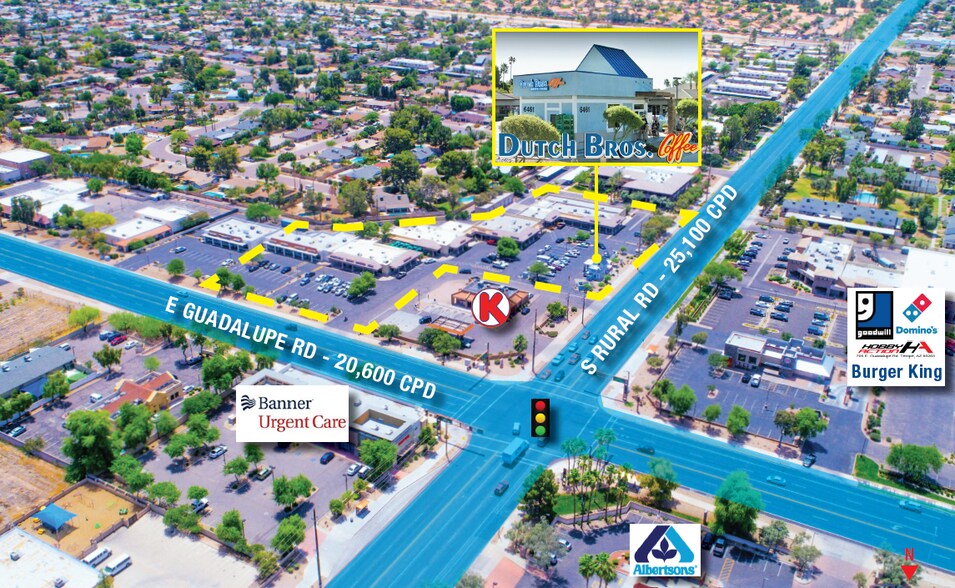 6458 6485 S Rural Rd Tempe Az 85283 Retail Property For Sale
