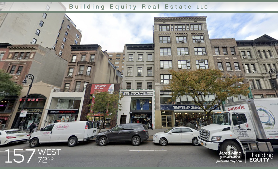 157 W 72nd St, New York, NY for sale - Building Photo - Image 1 of 1