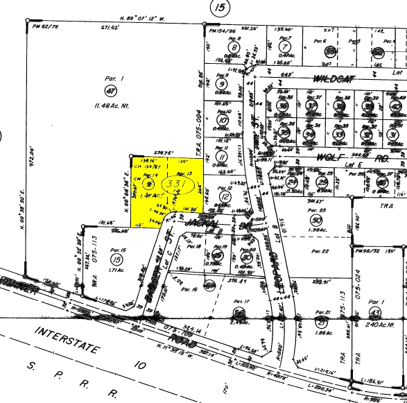 39301 Badger St, Palm Desert, CA for sale - Plat Map - Image 2 of 23