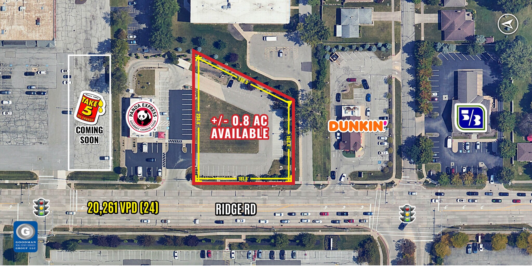 6901 Ridge Rd, Parma, OH for lease Aerial- Image 1 of 4