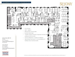 1212 Broadway, Oakland, CA for lease Floor Plan- Image 1 of 2