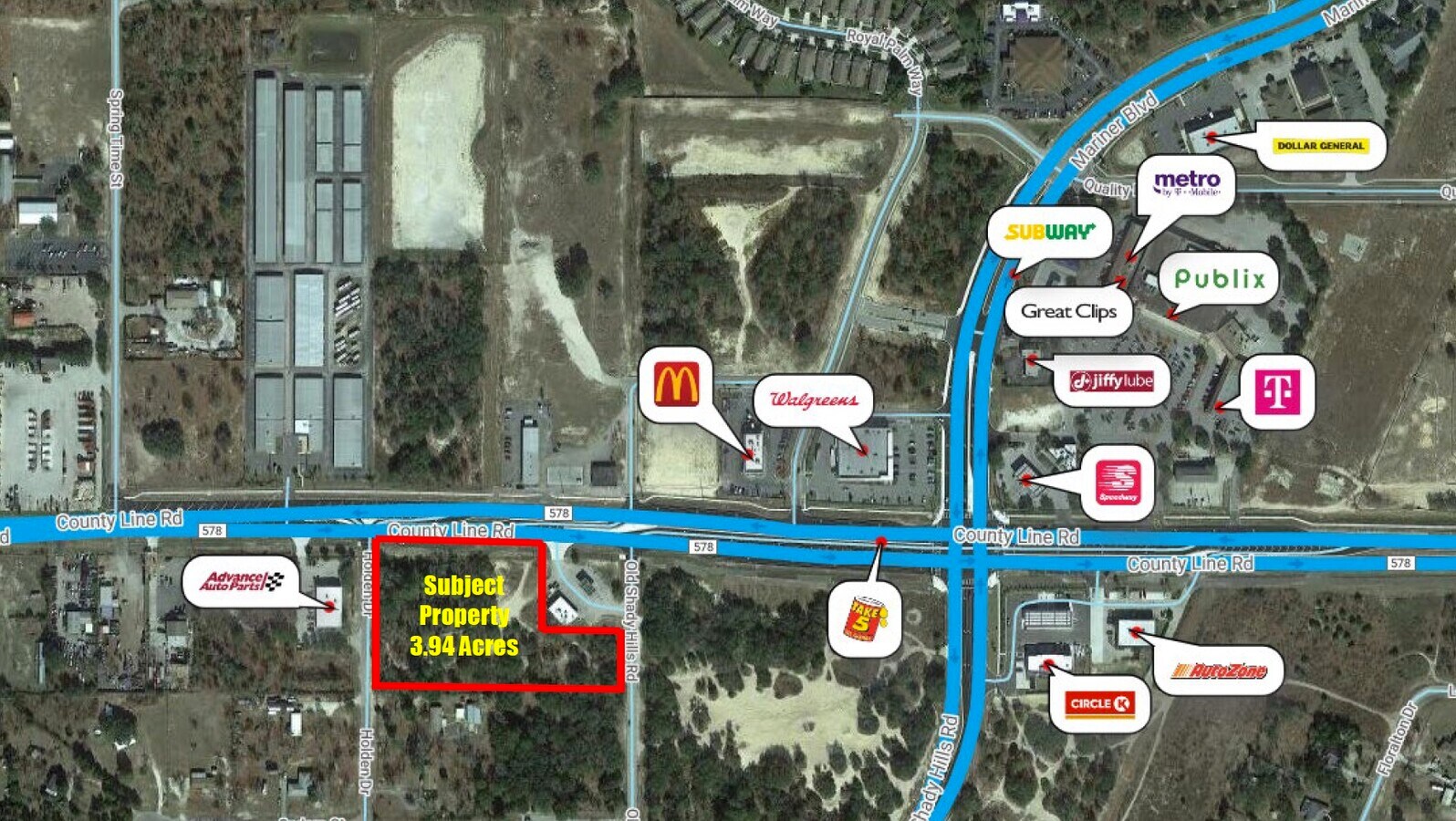 County Line Rd, Spring Hill, FL 34610