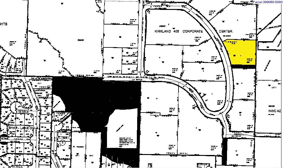 12026-12040 115th Ave NE, Kirkland, WA for lease - Plat Map - Image 2 of 4