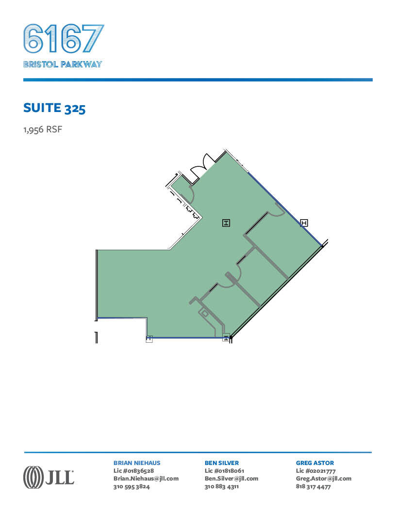 6167 Bristol Pky, Culver City, CA for lease Floor Plan- Image 1 of 1