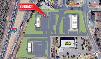 I 17 at Cordes Junction, Mayer AZ - Drive Through Restaurant