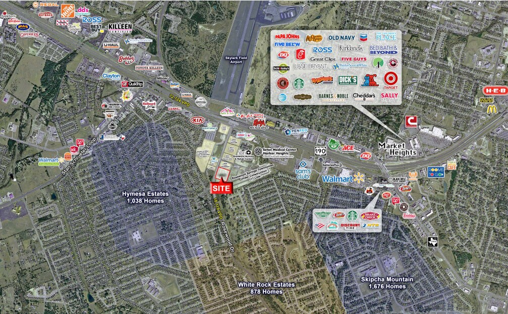 4136 & 4354 Rosewood Dr, Killeen, TX 76542 KILLEEN DOLLAR TREE PLAZA