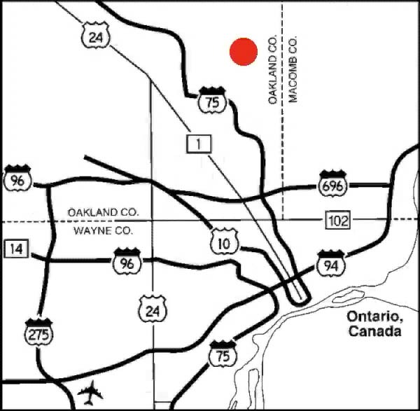1460 Walton Blvd, Rochester Hills, MI for lease - Site Plan - Image 2 of 4