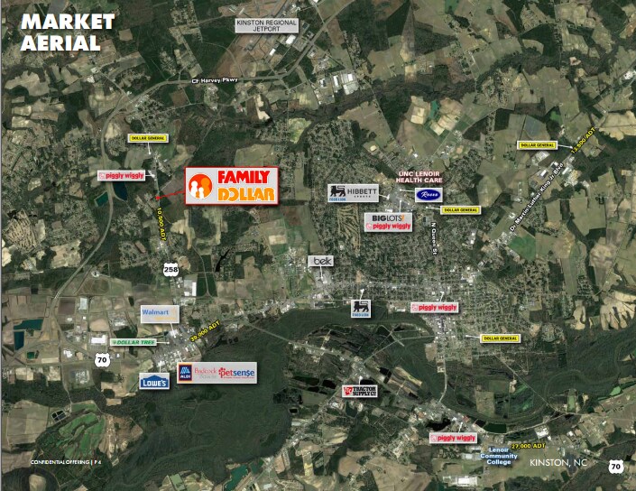 2046 Us Highway 258 N, Kinston, NC 28504 Family Dollar Corp