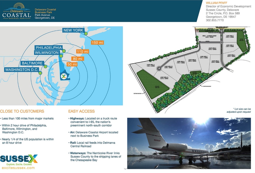 21498 Baltimore Ave, Georgetown, DE for lease - Site Plan - Image 1 of 10